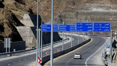 افتتاح آزاد راه تهران شمال
