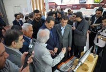 وزیر صمت در نمایشگاه صنعت و معدن