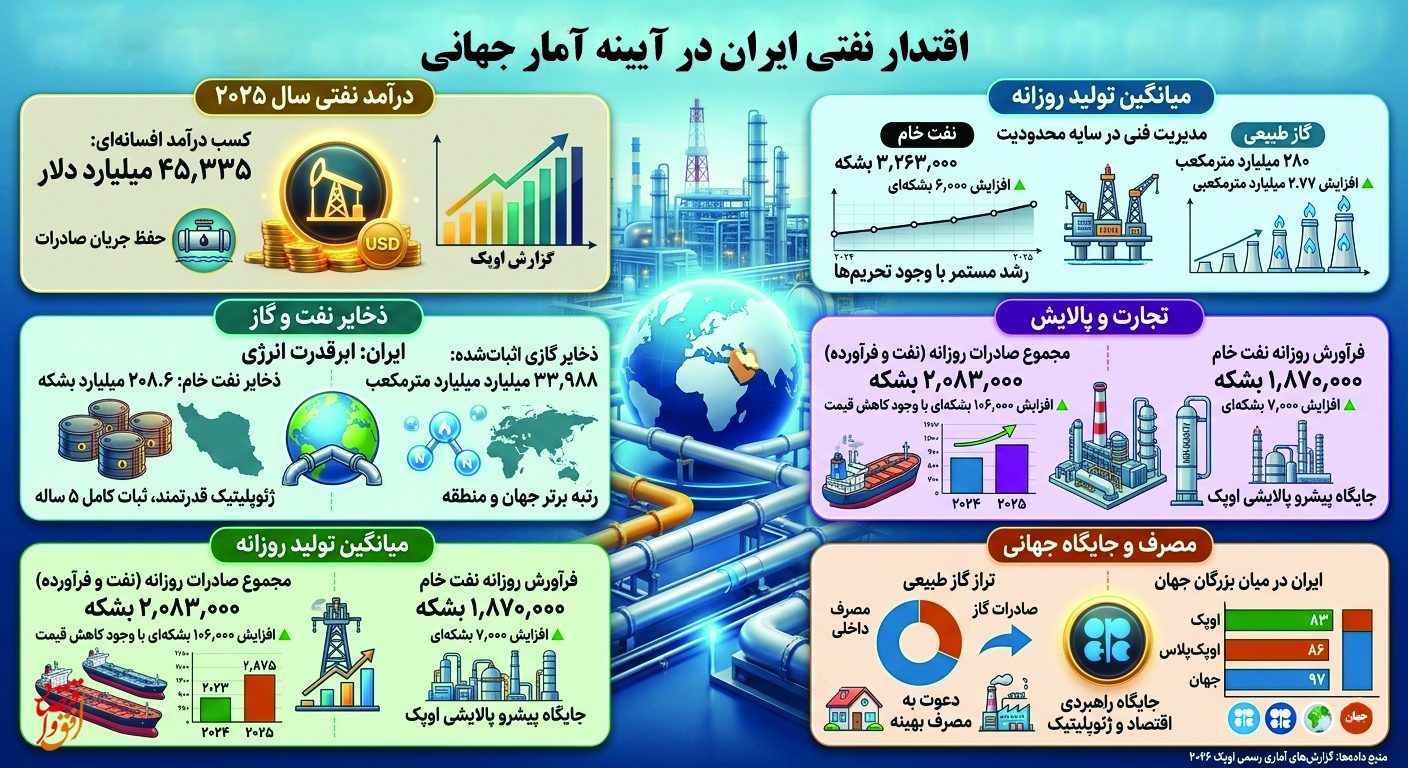 گزارش رسمی اوپک 2025