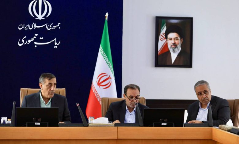 نشست معاون اجرایی رئیس‌جمهور