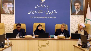 فرزانه انصاری رئیس سازمان ملی استاندارد ایران