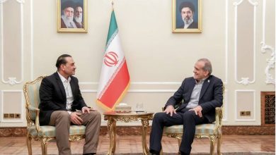 پزشکیان و فرمانده ارتش پاکستان