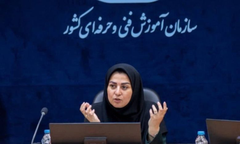 فاطمه منصوری سرپرست سازمان آموزش فنیوحرفهای