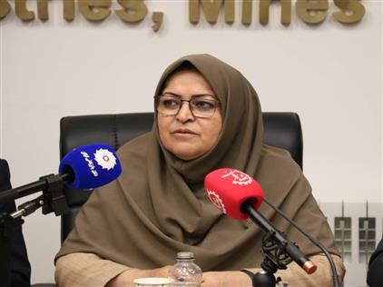فرزانه انصاری، رئیس سازمان ملی استاندارد ایران