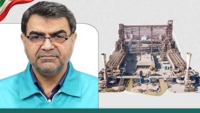 ثبت رکورد جدید تولید در واحد احیای مستقیم فولاد کاوه جنوب کیش