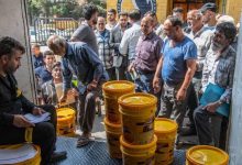 توزیع روغن موتور دیزلی در پایانه امیرکبیر اصفهان توسط شرکت نفت سپاهان