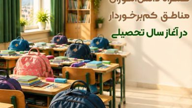 بانک مهر ایران همراه دانش‌آموزان مناطق کم‌برخوردار در آغاز سال تحصیلی