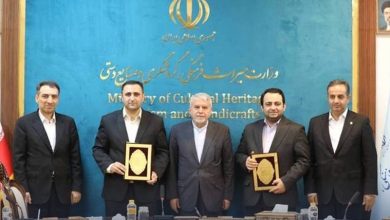 تفاهم‌نامه ۳ همتی بانک ملی ایران و وزارت میراث فرهنگی امضا شد