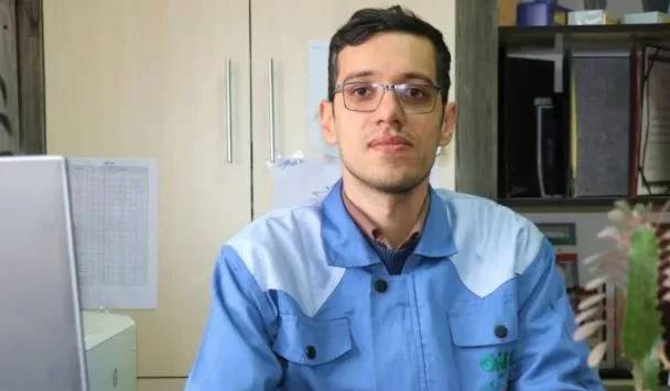 مهرداد شکوهی، مدیر کارخانه گندله سازی فولاد سنگان