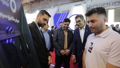بازدید رئیس پلیس فتا تهران از غرفه رایتل در الکامپ