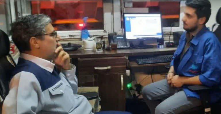 بازدید شبانه علی رسولیان از خطوط تولید و واحد حمل‌ونقل